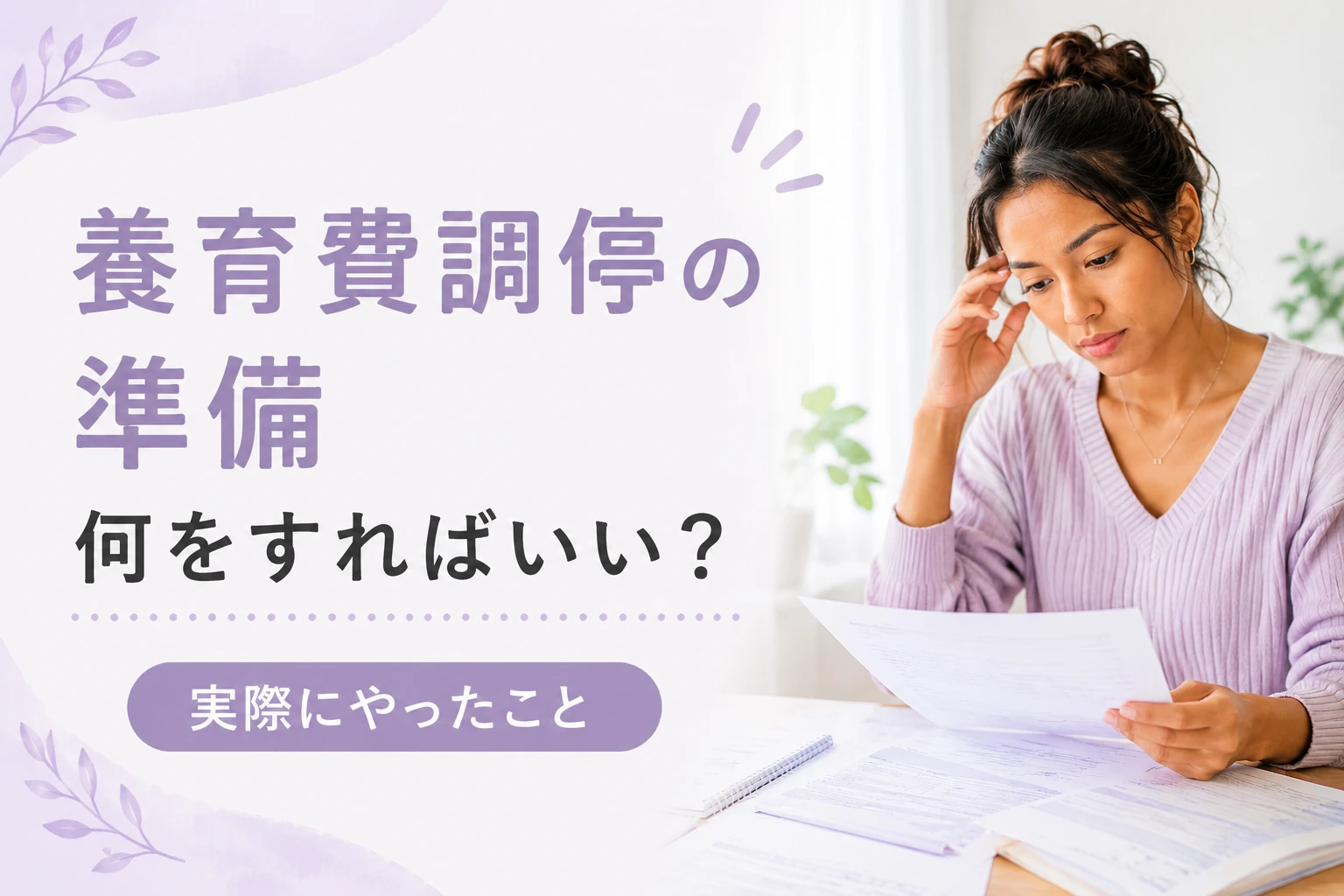 養育費調停は自分でできる！申立ての手順・費用・必要書類を全解説